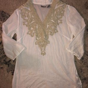 Chico’s shirt or beach cover up